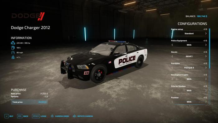 EXP22 DODGE POLICE CHARGER V1.0.0.0