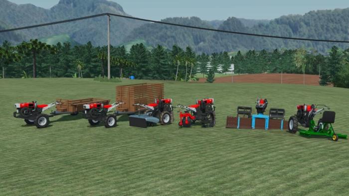 PACK MICRO TRACTORS AND IMPLEMENTS V1.0.0.0