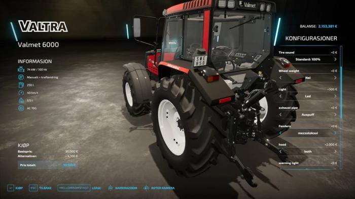 SISU VALMET X120 V1.0 – FS22 mod