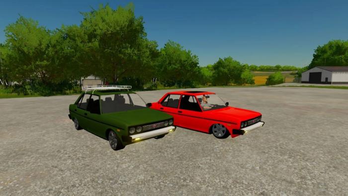 FIAT 131 V1.0.0.0 » GamesMods.net - FS19, FS17, ETS 2 mods