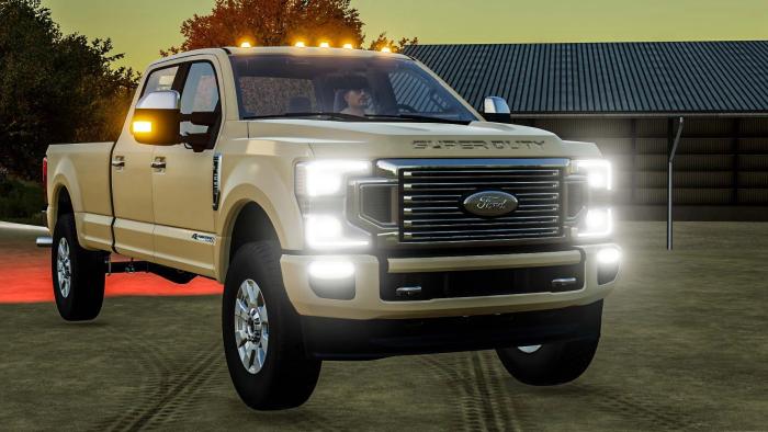 2021 Ford Super Duty v 1.0 - FS19 mods / Farming Simulator 19 mods