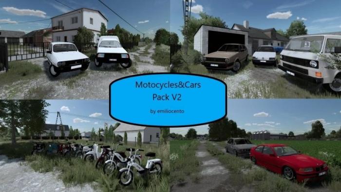 FS22 CARS & MOTO PACK V2.0.0.0