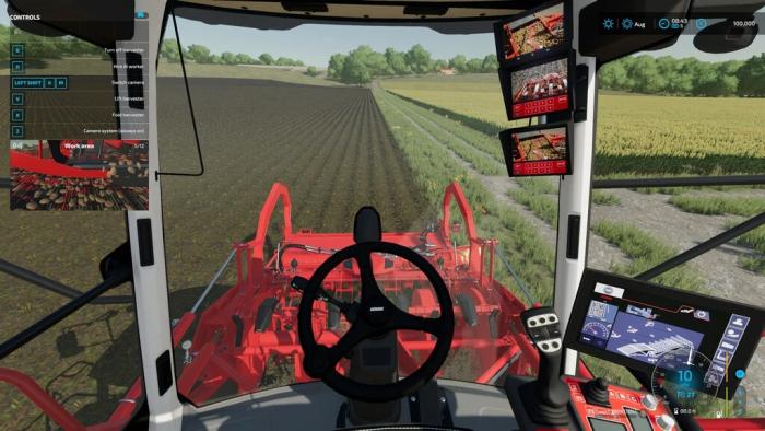 Player Camera mod v1.1 FS19, Farming Simulator 19 Mod