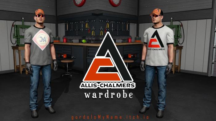 ALLIS-CHALMERS WARDROBE APPAREL PACK V1.0.0.0