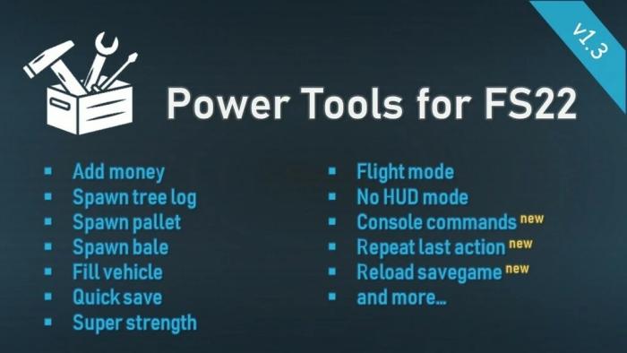 POWER TOOLS V1.3.0.0