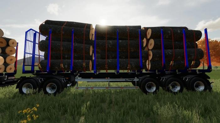 FLIEGL LONG TRAILER WOOD WITH AUTOLOAD V1.0.0.0