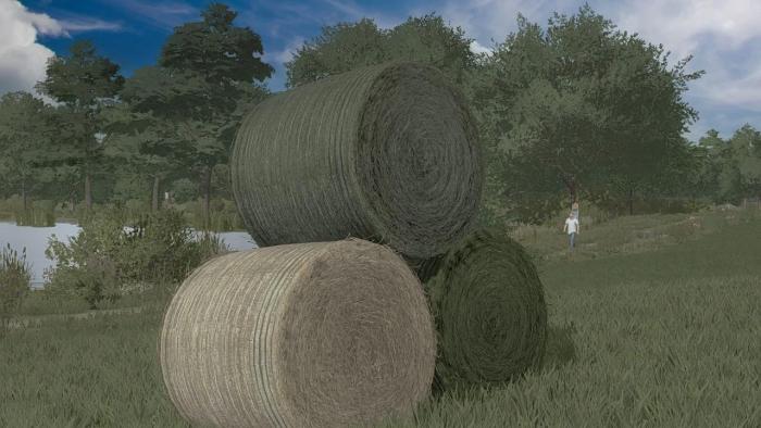 TEXTURES OF BALES OF STRAW, HAY, GRASS V1.0.0.0