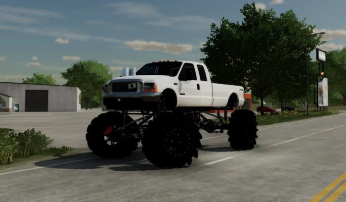 FORD MONSTER TRUCK V2.0.0.0 » GamesMods.net - FS19, FS17, ETS 2 mods