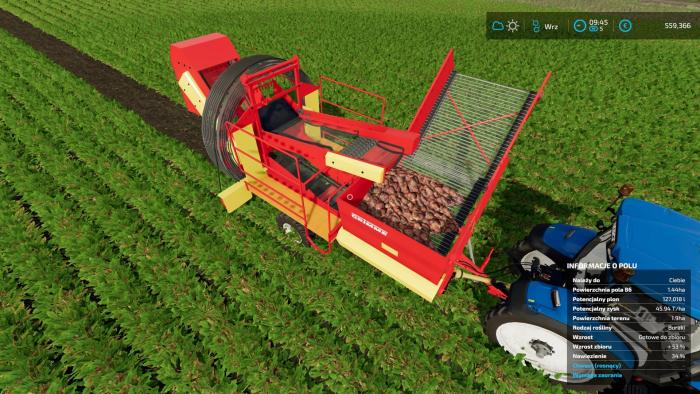 Grimme Dr 1500 Potatoes Carrots Parsnips And Red Beet V1000 Fs19 Fs17 1638