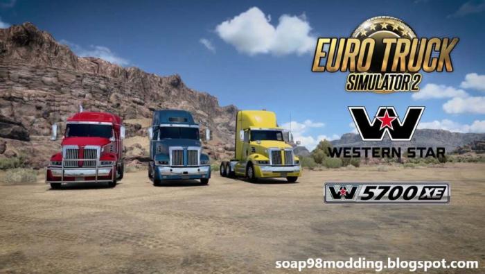 Western Star 5700XE by soap98 – ETS2 v1.1.6