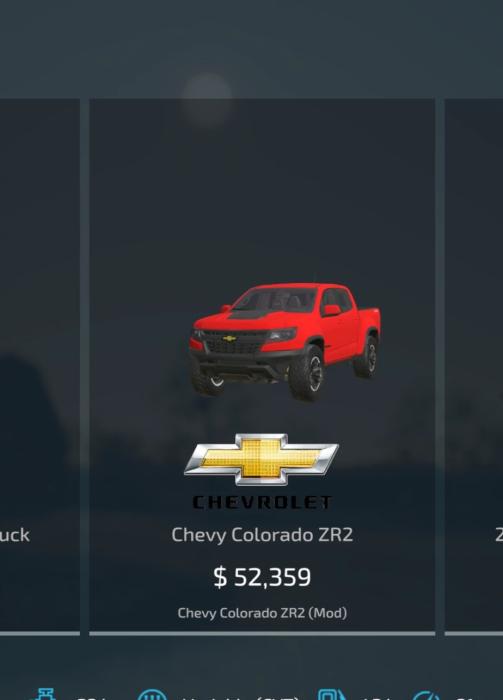 CHEVY COLORADO ZR2 CONVERTED V1.0.0.0