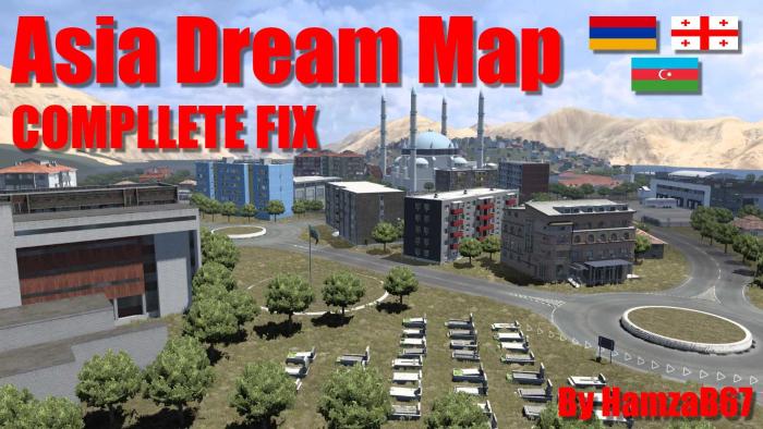 Asia Dream Map COMPLETE FIX v1.0