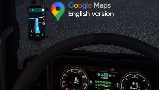Google maps for phone English version