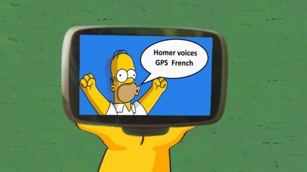 Homer French GPS Voices