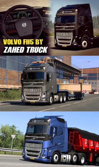 Volvo FH5 by Zahed Truck v2.1.4 1.48 – 1.49