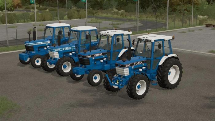 FORD 8210 6CYL PACK V1.5.0.0 » GamesMods.net - FS19, FS17, ETS 2 mods