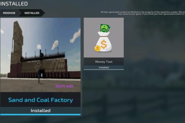 COAL AND SAND FACTORY V1.0.0.0