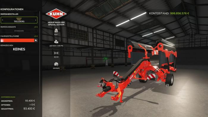 Kuhn Merge Maxx 950 Special Edition v1.0.0.0