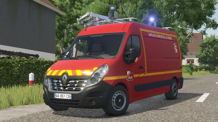 Renault Master III VTU firefighters v1.0.0.1