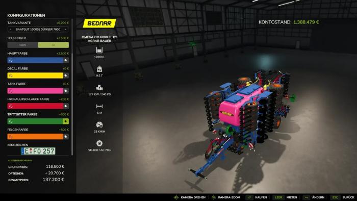 Brednar Omega6000FL in Multicolor v1.0.0.1