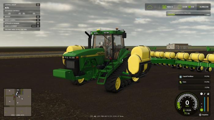 John Deere 8410T and Saddle Tanks v1.0.0.0