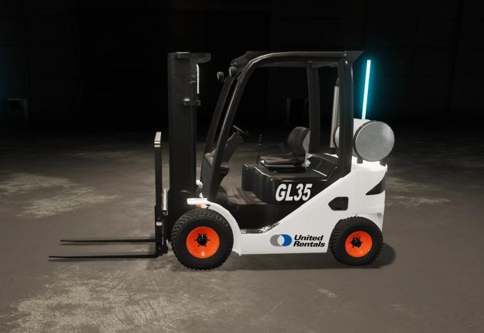 United Rental Bobcat Forklift Edit v1.0.0.0
