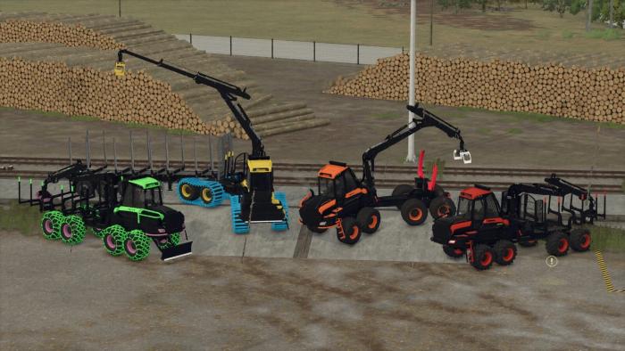 Ponsse Forwarder Pack v1.0.0.0