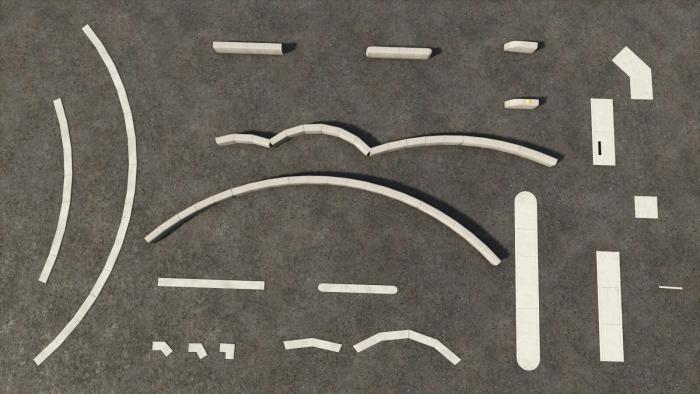 Curbstone Fence Pack v1.0.0.0