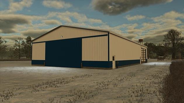 FS25 62x100 Cold Storage Shed v1.0.0.0