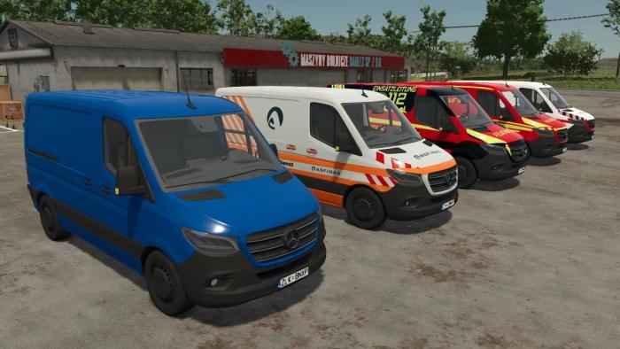 2018 Mercedes-Benz Sprinter Pack v1.1.0.0