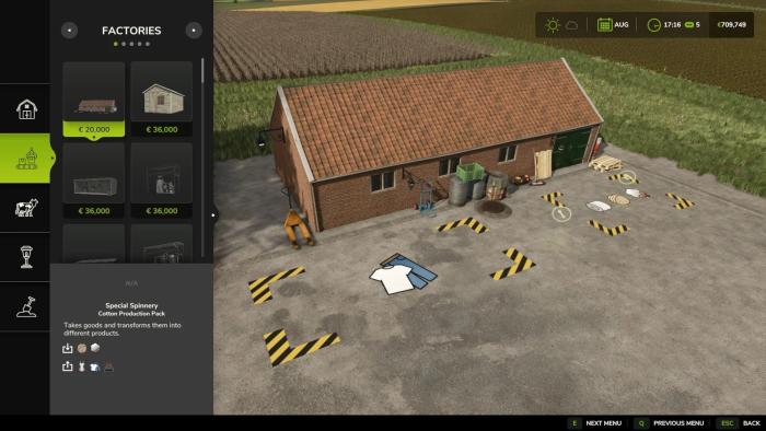 Cotton Production Lite v1.1.0.0